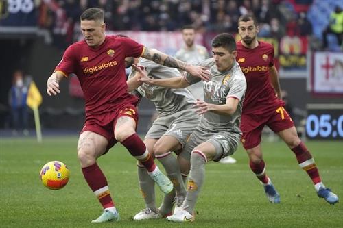 roma đấu với genoa