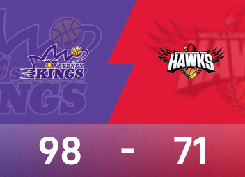 Báo cáo trận đấu NBL: Davis có 17 điểm và 8 kiến tạo, Sydney Kings đánh bại Illawarra Hawks 98-71