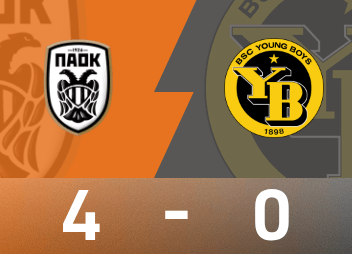 Tường thuật trận Europa League: Baba tung 1 cú sút và 1 đường chuyền, Thessaloniki hạ Young Boys 4-0