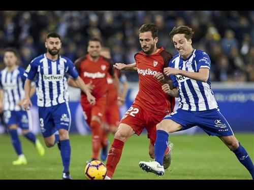 Alaves đấu với Sevilla